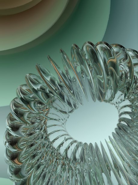 圆形彩色折光纹