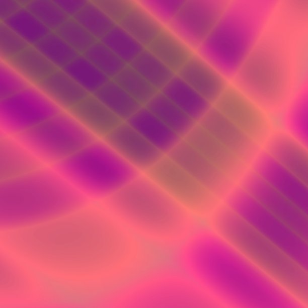 炫彩流动的火焰抽象图案