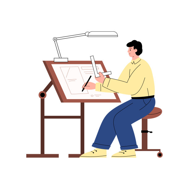 扁平矢量人物绘制