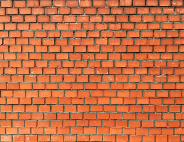 橙色木纹砖墙