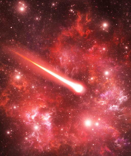 繁星点点蓝色动态宇宙