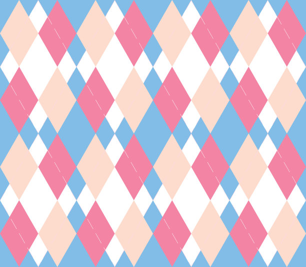 几何菱形复古风图案纹理