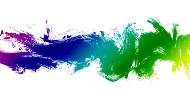 涂鸦抽象背景彩虹纹理