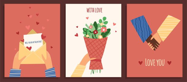 爱人情侣爱心植物