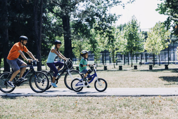 biking