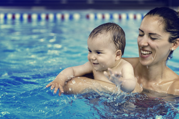 swimming