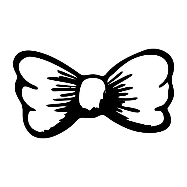 动感蝴蝶标志设计