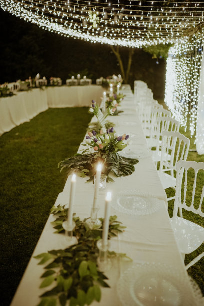 白金色浪漫婚礼