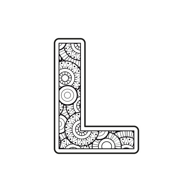 英文bw字母logo