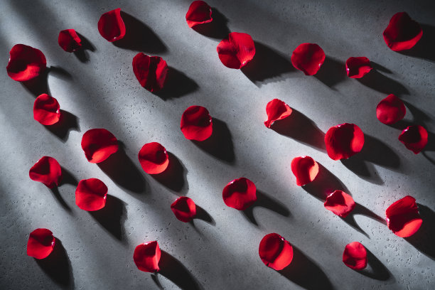 红黑色暗调抽象背景