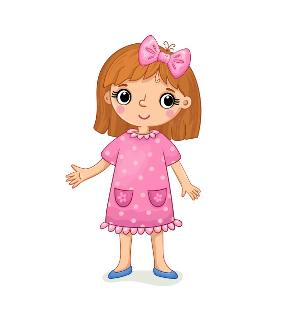 卡通女孩设计