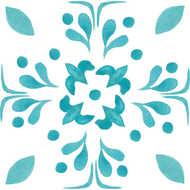 高清水彩肌理质感地毯