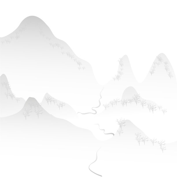 高清简约大气山水