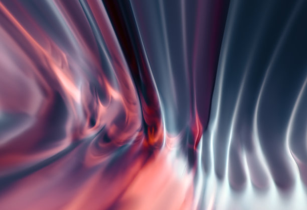 绚丽多彩的流动纹理图案