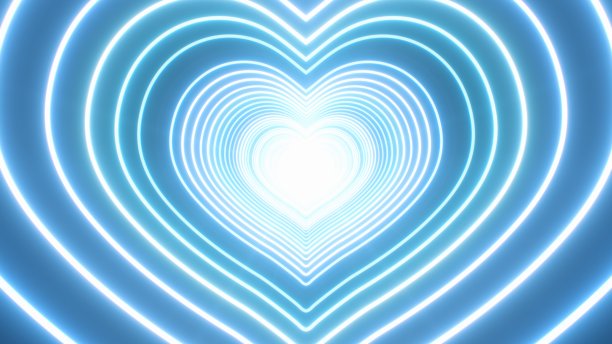 灯光隧道浪漫灯光