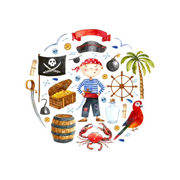 蓝色梦幻海洋主题