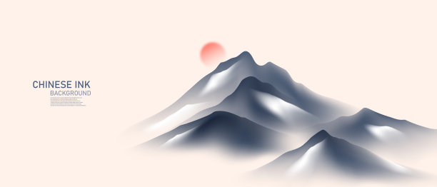 湖,高山,自然