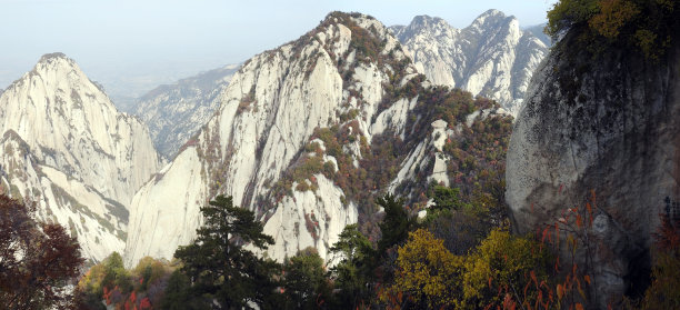 高山,岩石,自然