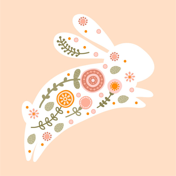 可爱矢量度假元素绿色