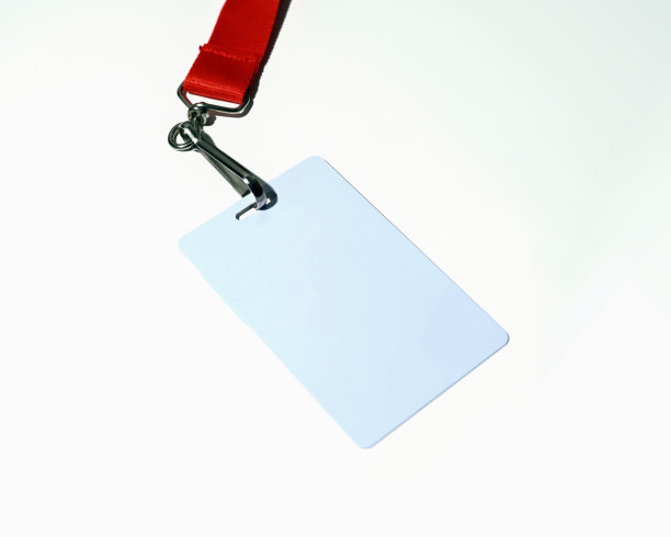 标签,空白的,身份卡