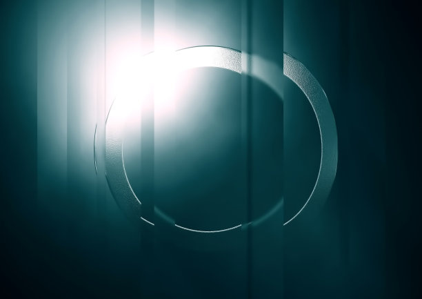 紫色光圈背景霓虹背景