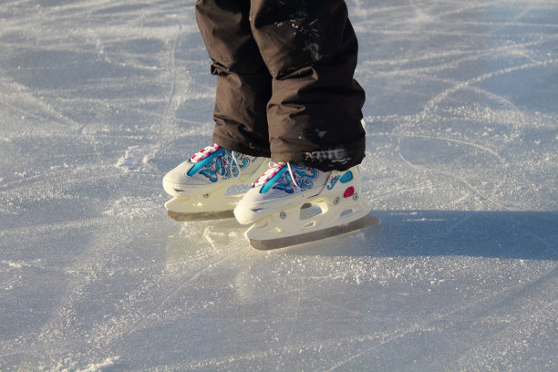 滑冰,冰鞋,滑冰