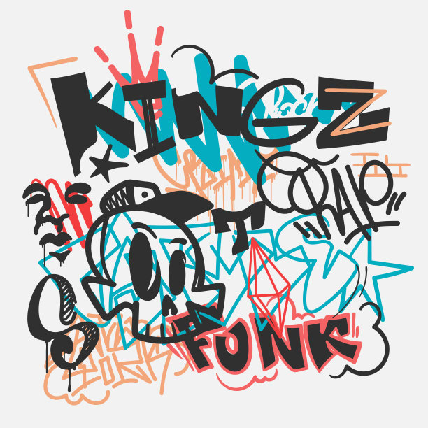 文字背景装饰画