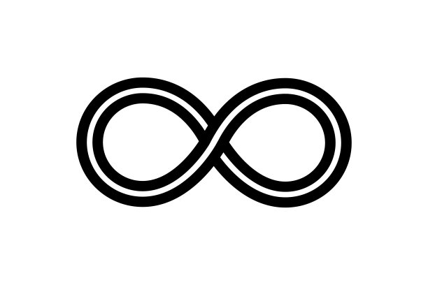 圆形徽章现代扁平风格图