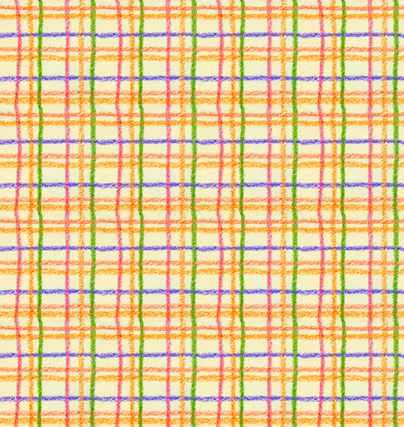 红绿格子布纹