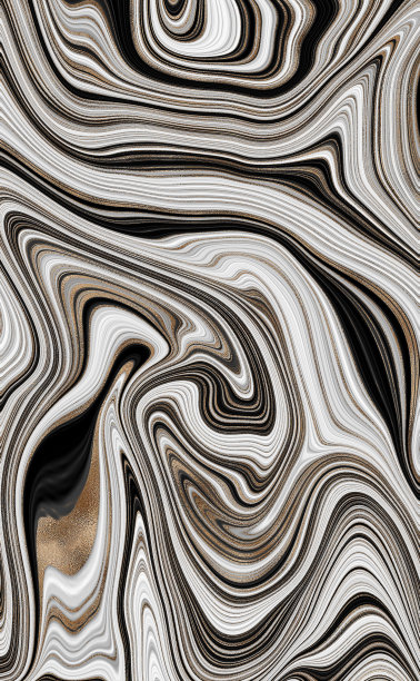 绚丽多彩的流动纹理图案