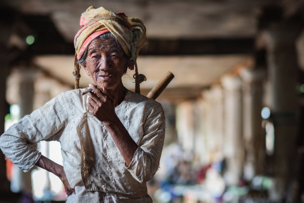 少数民族,缅甸文化,肖像