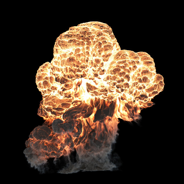 exploded