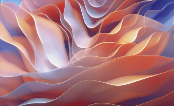 抽象梦幻色彩渐变背景图