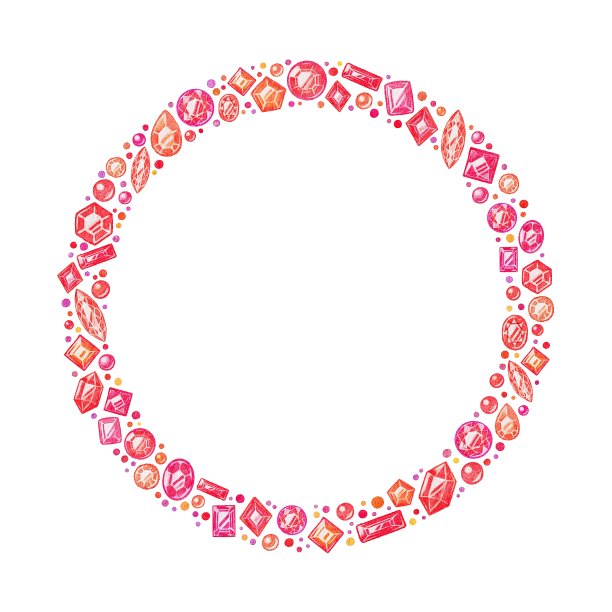 玻璃材质方块矩形圆圈