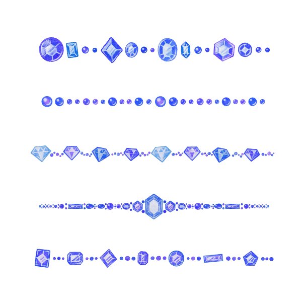 玻璃材质方块矩形圆圈