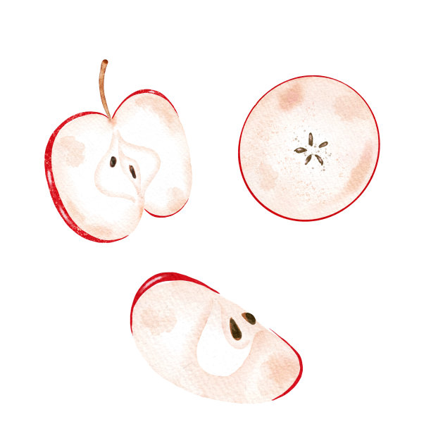 苹果插画