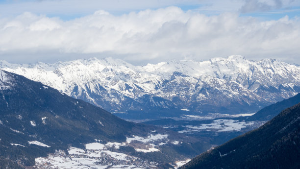 阿尔卑斯山脉,山谷,高山