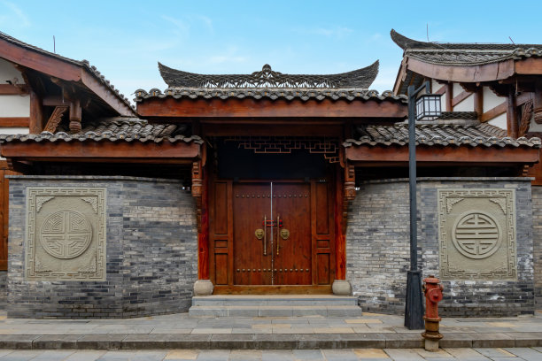 中式民宅传统门头