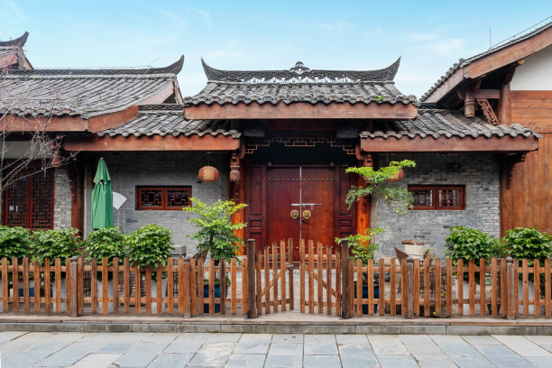 中式民宅传统门头