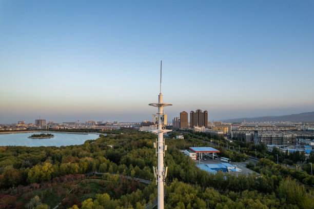 甘肃城市背景素材