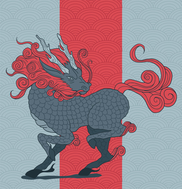 独角兽,神话,龙