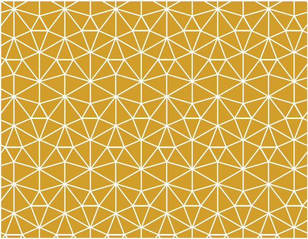 金色几何线条无缝图案