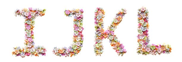 数字字体组合图案