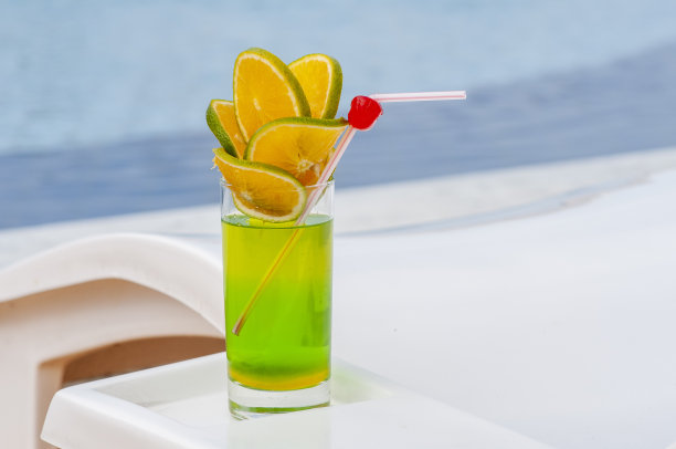 炫丽酒吧酒店背景