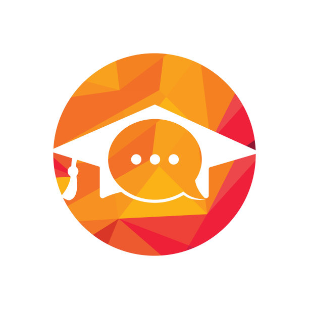 博士帽logo科技logo