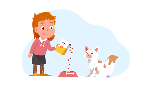 日常生活场景插画