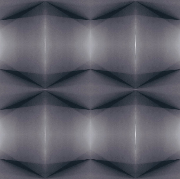 矢量彩色立体分形图案