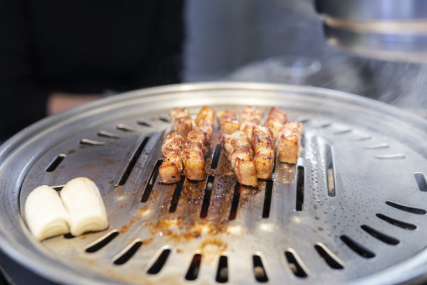 韩式烤肉日式烧肉烧烤五花肉牛肉
