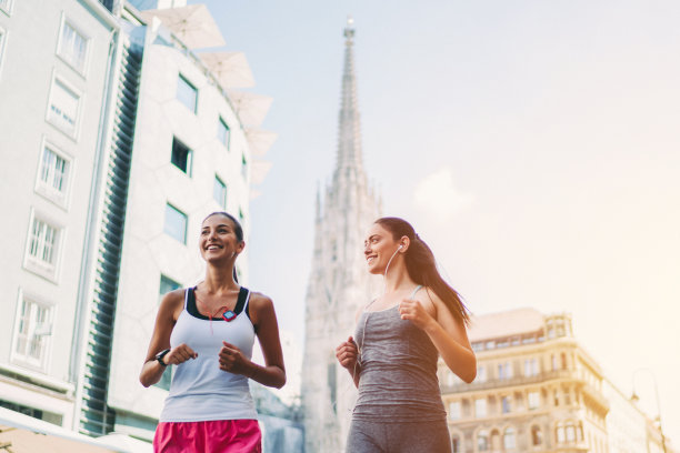 慢跑,热身,健康生活方式
