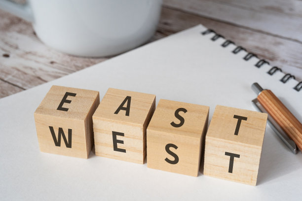 east